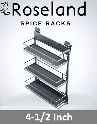 Roseland Premium Spice Racks 4-1/2 inch